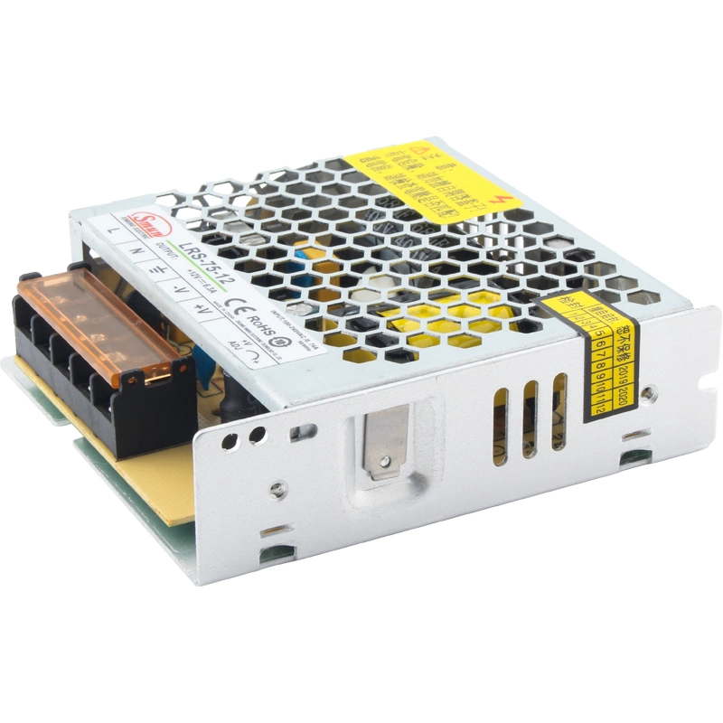 LRS-75-12 75W 12VDC 6.5A Slim Economic Switching LED Power Supply