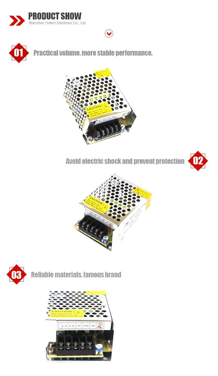 17 Years Manufacturer Make in China Power Supply AC DC 110-220V Poe Power Switch 5V 4A 20W Circuit LED Transformer Switching Power Supply 20W